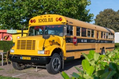 Schoolbus overnachten